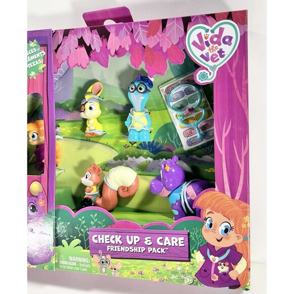 Vida The Vet  Check Up & Care Friendship Figure 5-Pack  New Factory Sealed - Picture 4 of 8